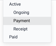 Pilihan filter, termasuk Paid