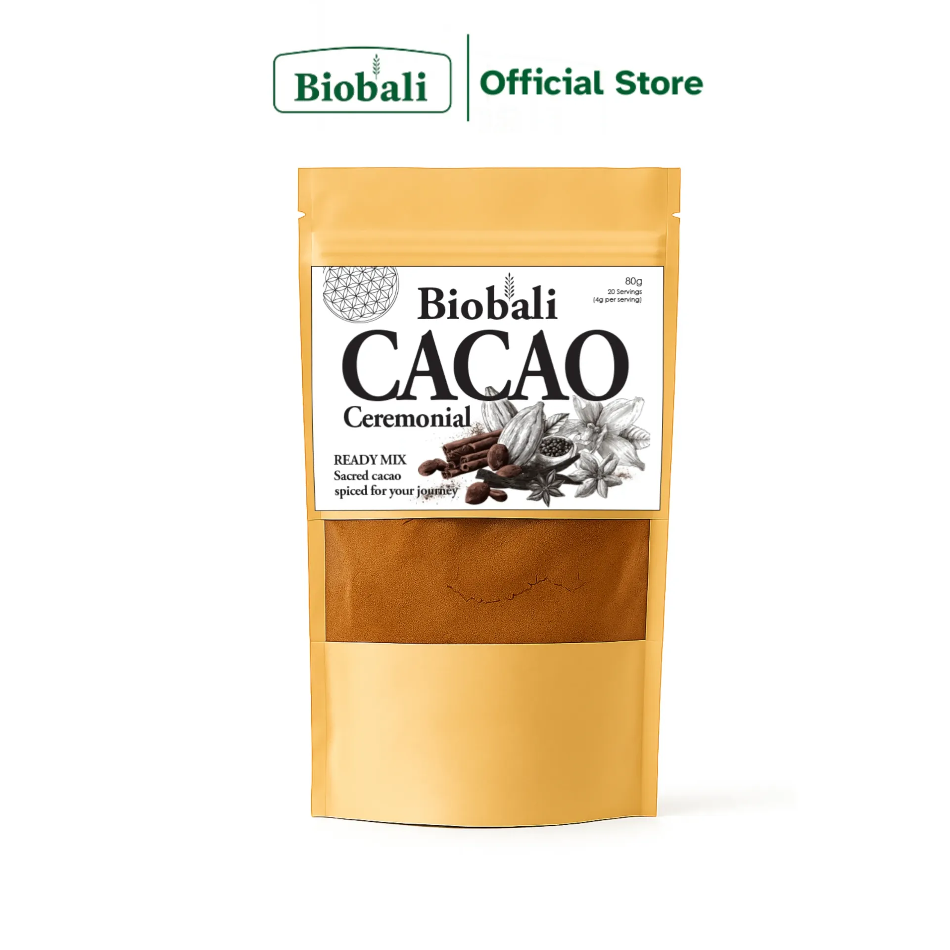 Cacao Ceremonial 80g